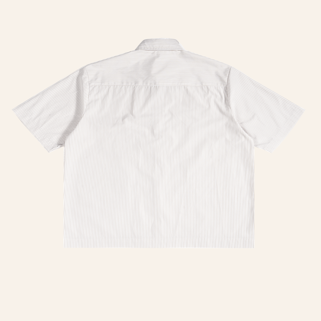 White dove short sleeve dress shirt