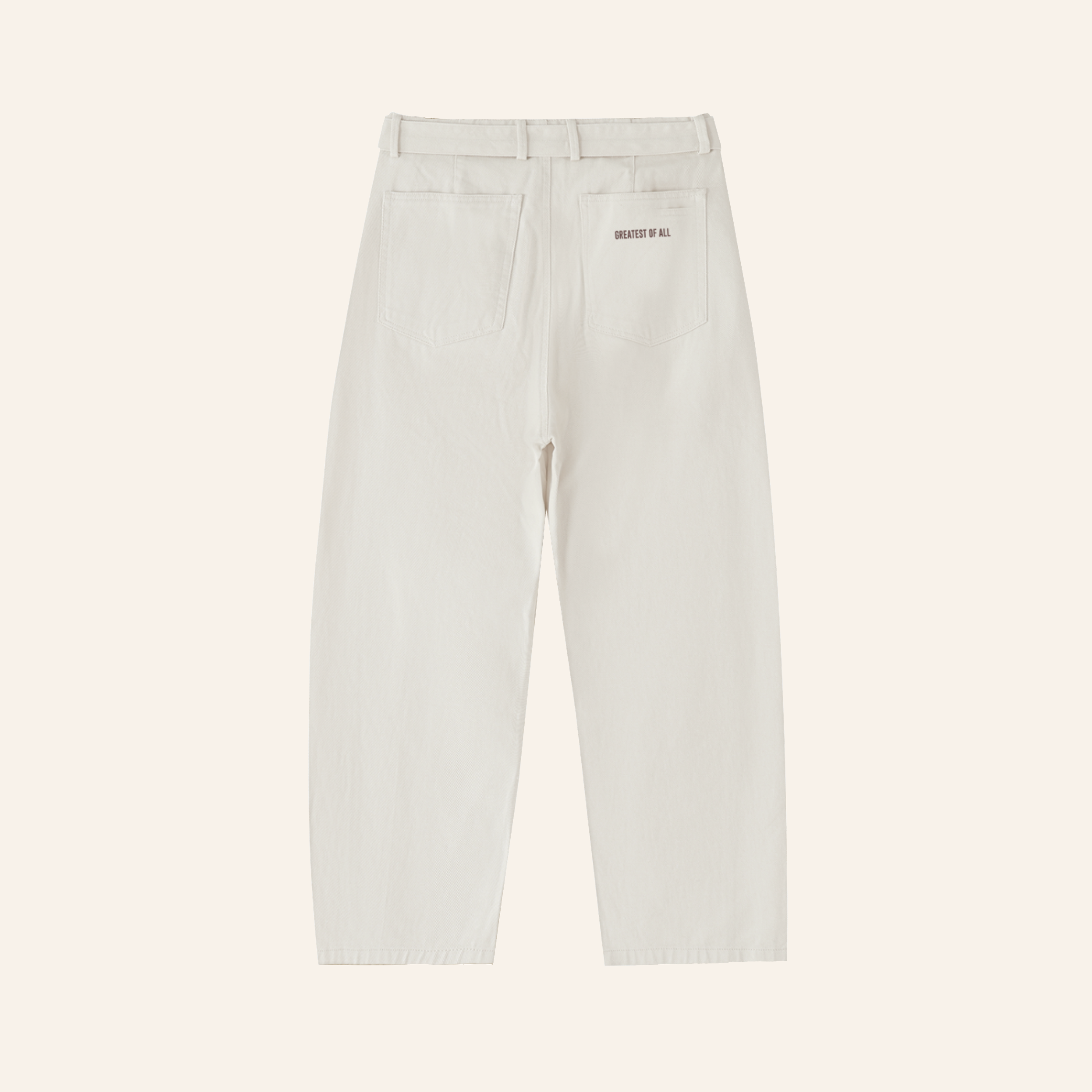 GOA Women's Belted Chino Pants