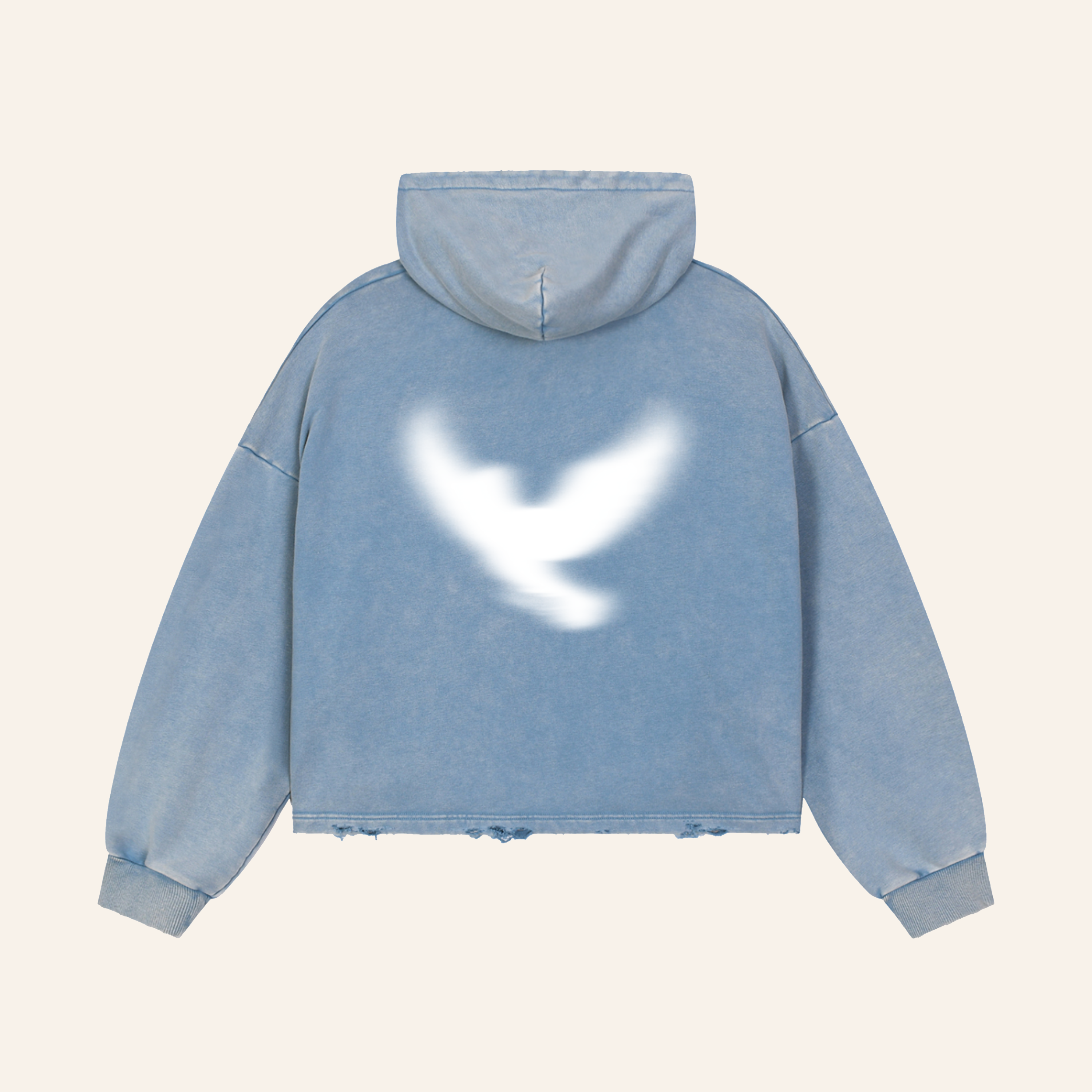 Vintage GOA Dove Hoodie