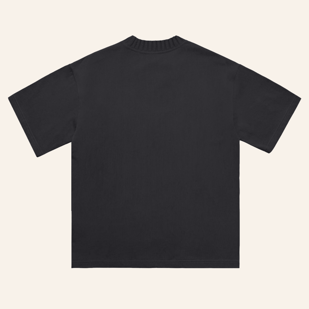 Heavyweight USA Round Neck T-Shirt